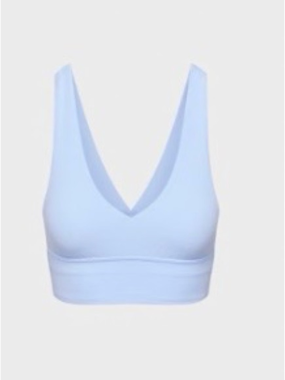 Aritzia BUTTER Dayflower Blue Sports Bra